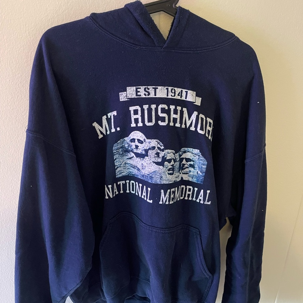 Men's Blue Mt. Rushmore Hoodie